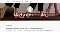 Desktop Screenshot of myalignmentpractice.com