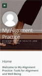 Mobile Screenshot of myalignmentpractice.com